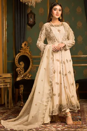 2299-NOORI EMBROIDERED CHIFFON STITCHED
