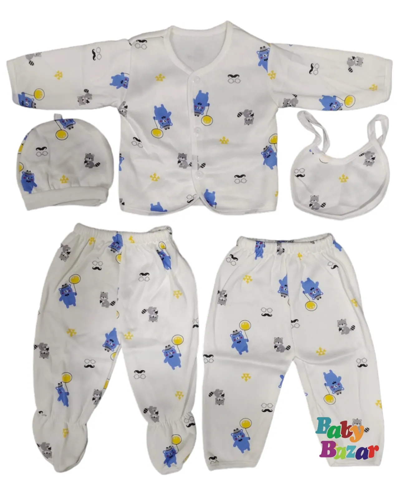 5pc Set For Newborn Fleece Stuff