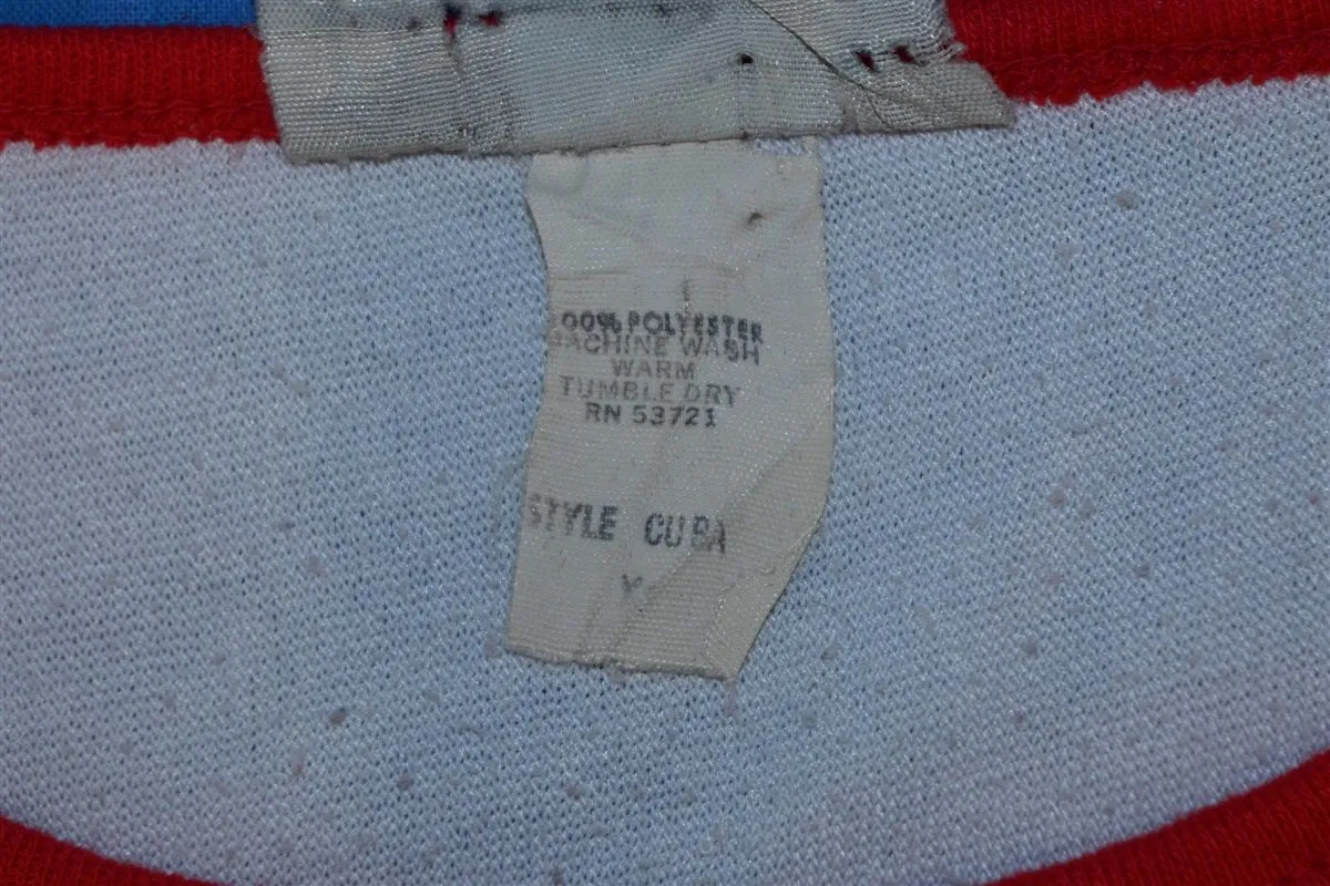 80s Cuba Flag Terrycloth Cuban Pride t-shirt Women's Medium