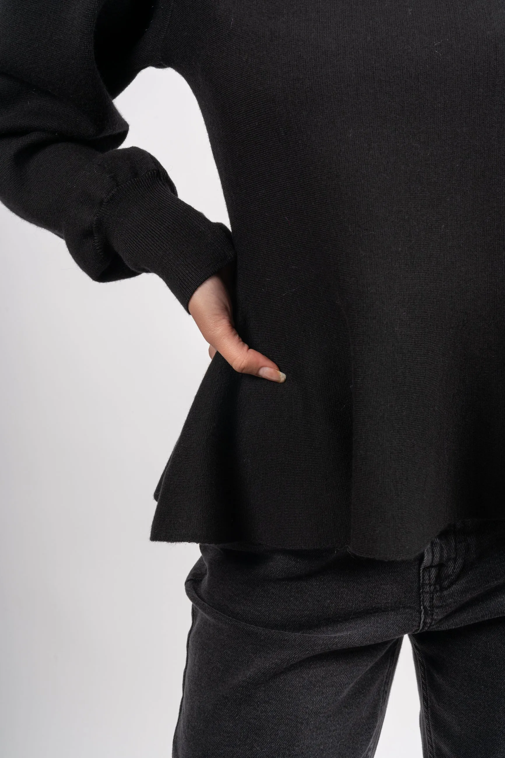 Ada Merino Sweater - Black