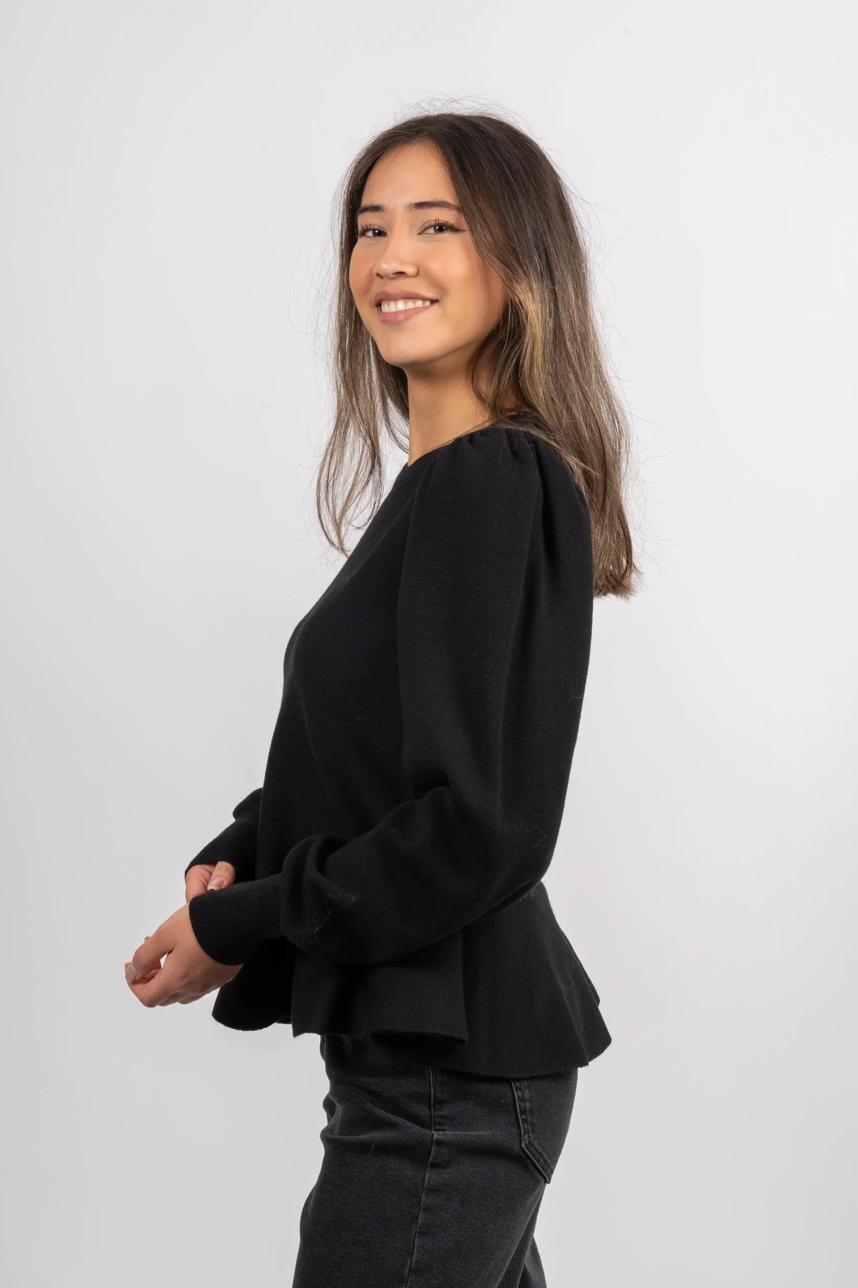 Ada Merino Sweater - Black