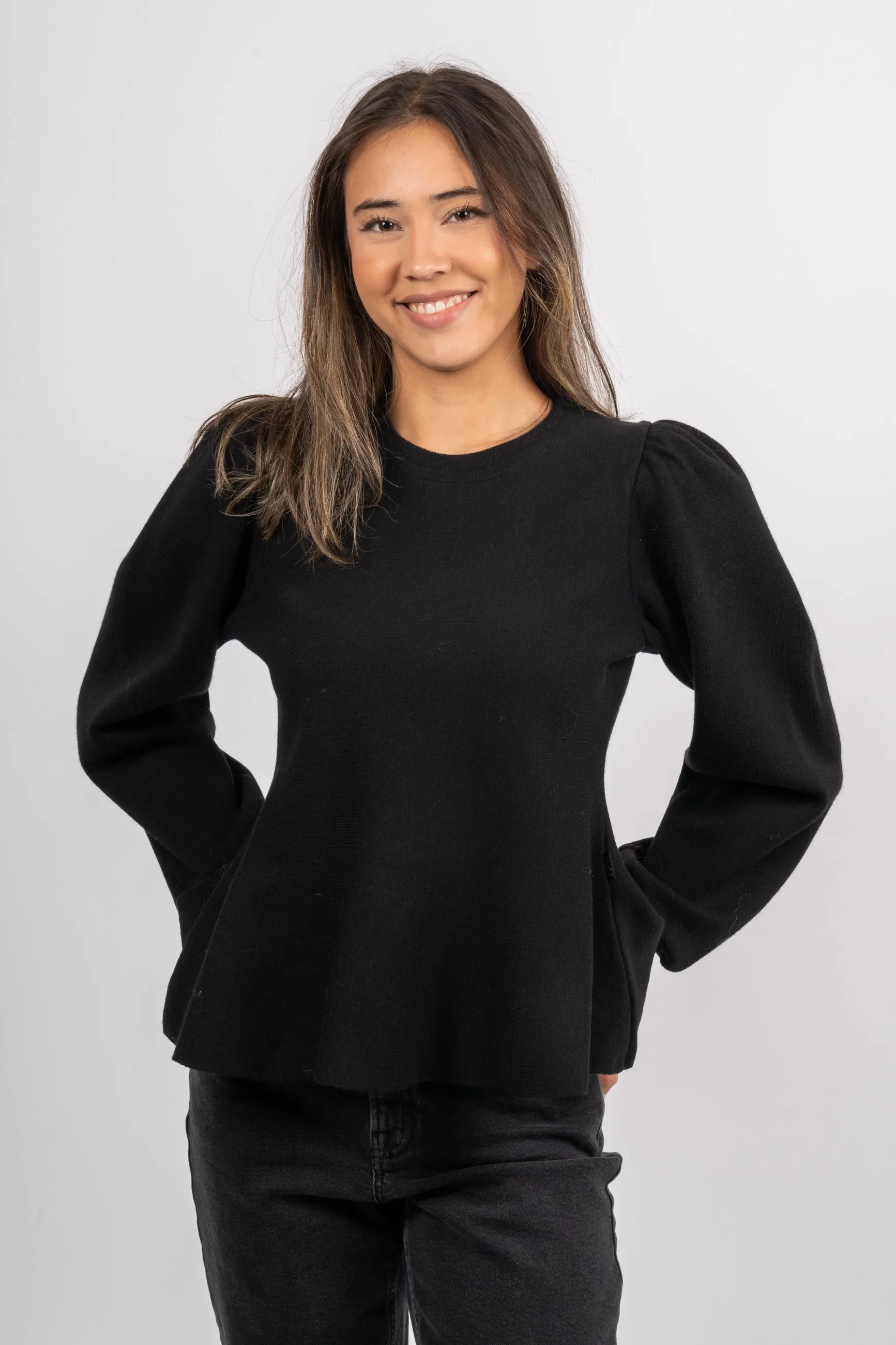 Ada Merino Sweater - Black