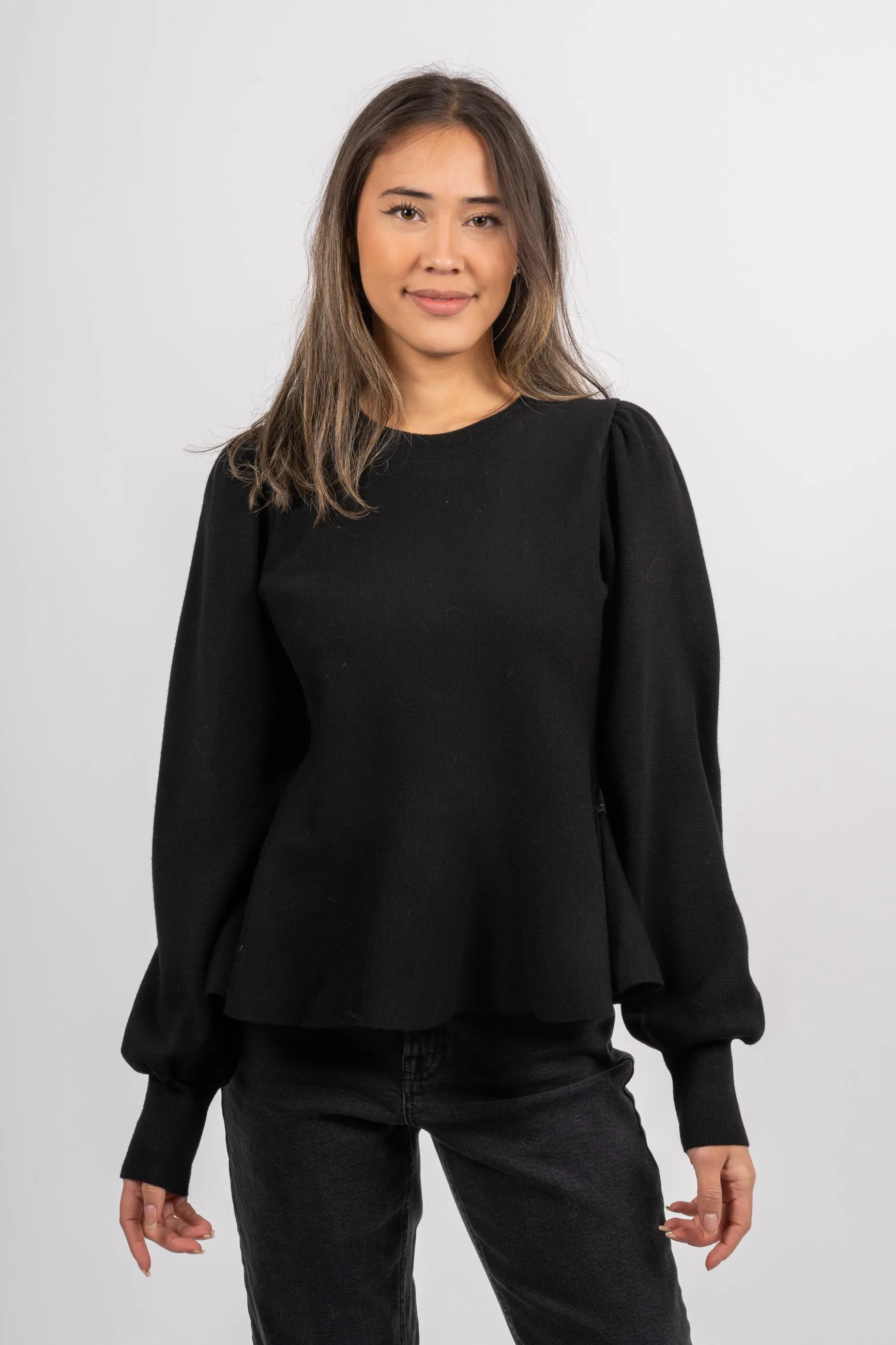 Ada Merino Sweater - Black