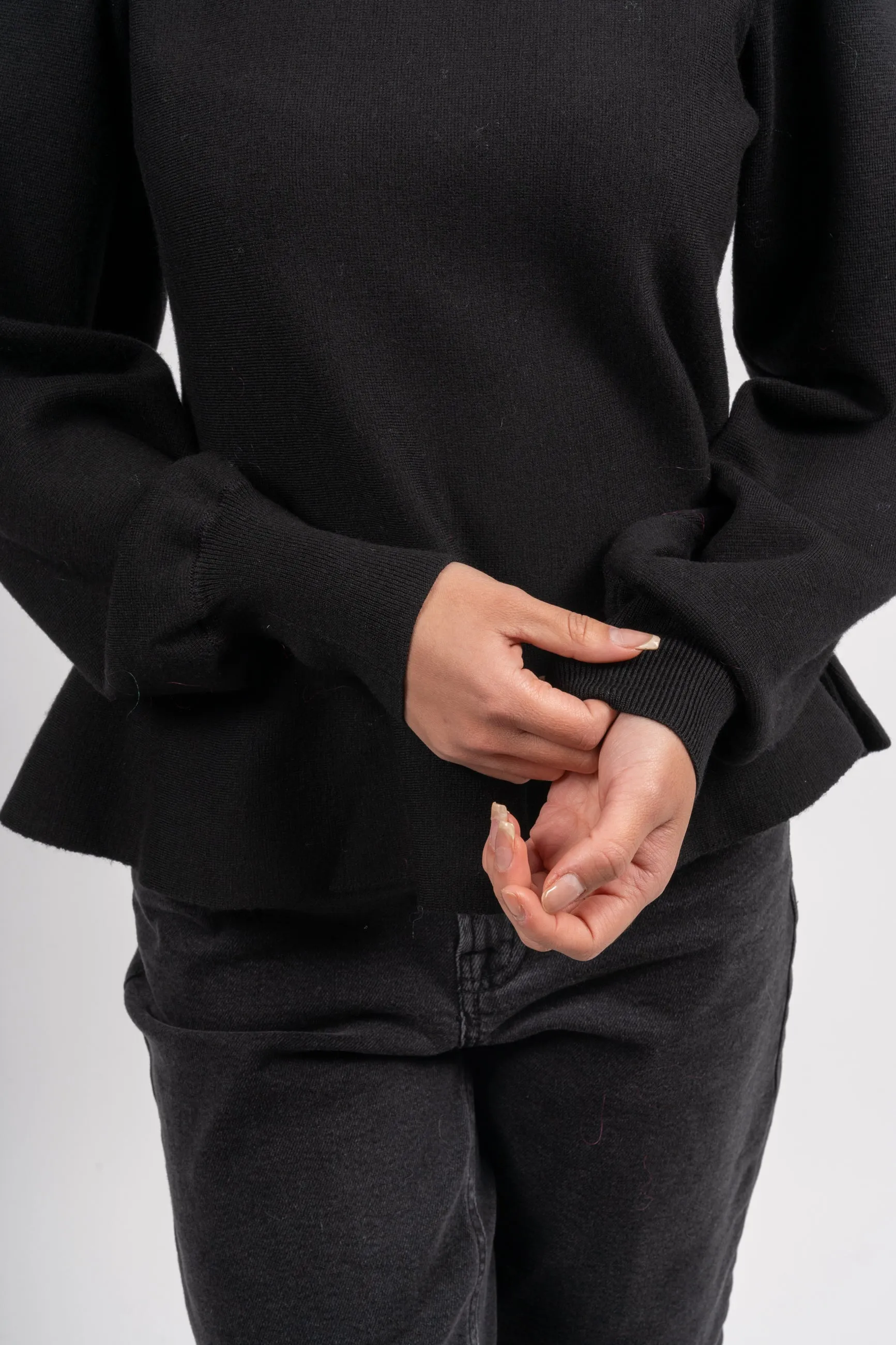 Ada Merino Sweater - Black