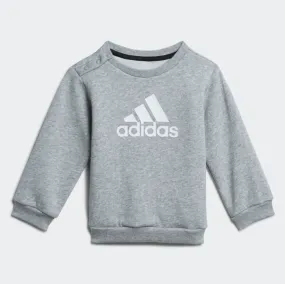 Adidas Infant Badge of Sport Jogger Set Grey H28835