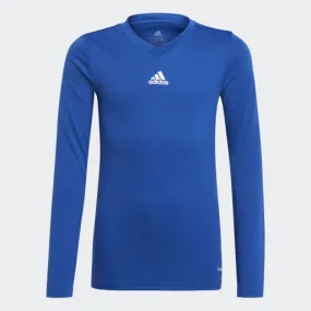Adidas Team Base Compression Tee Royal Blue Youth