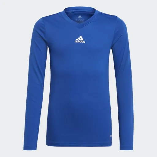Adidas Team Base Compression Tee Royal Blue Youth