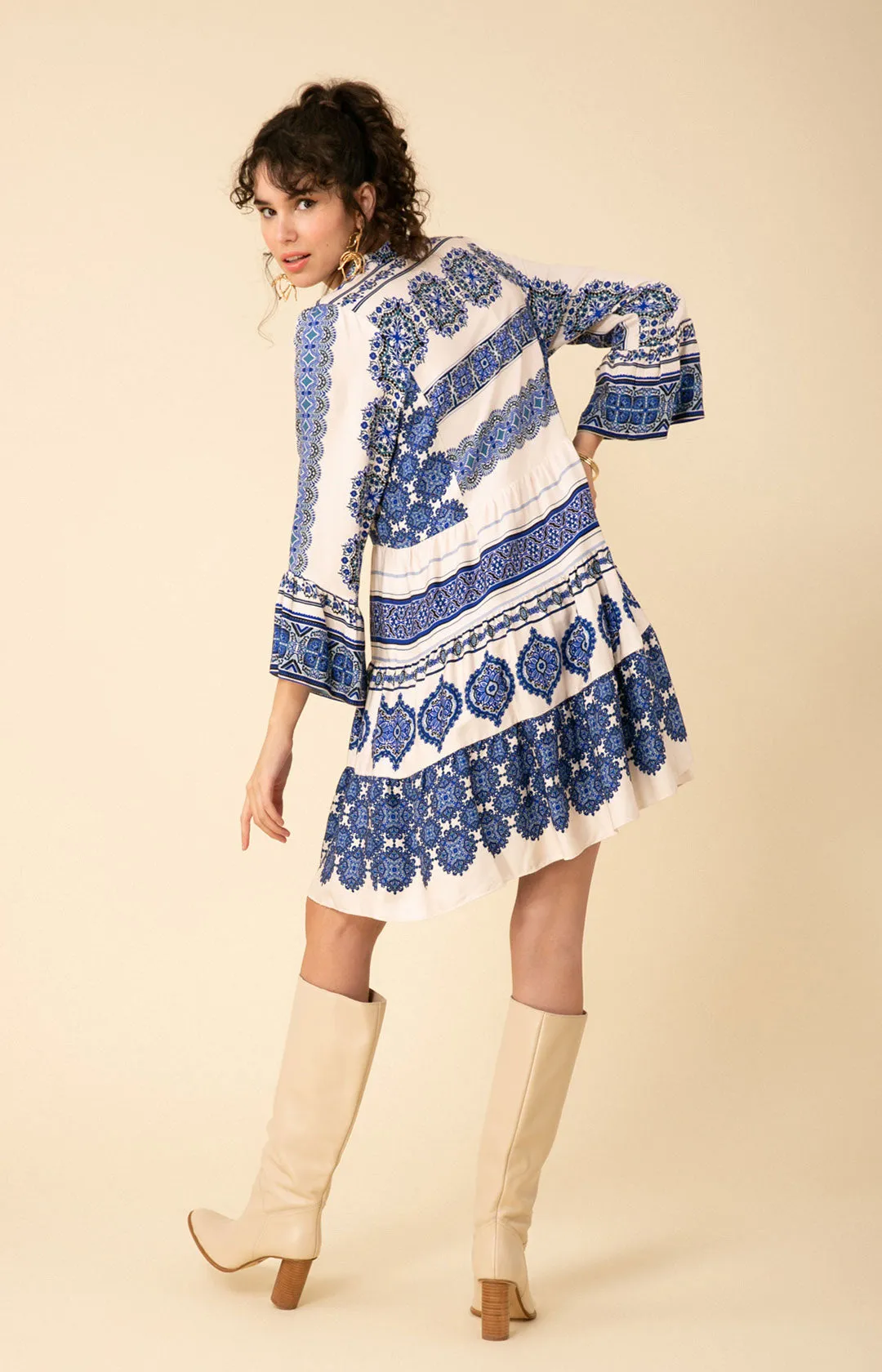 Agathe Twill Dress