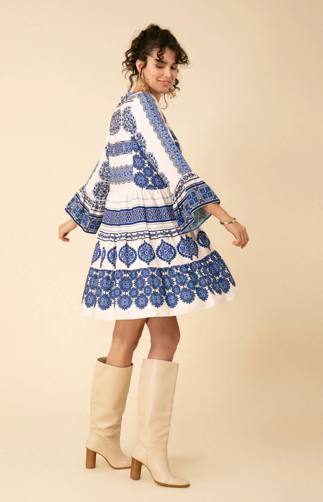Agathe Twill Dress