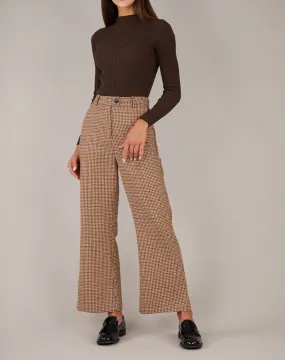 Amelius - Equinox Wool Check Pant Houndstooth