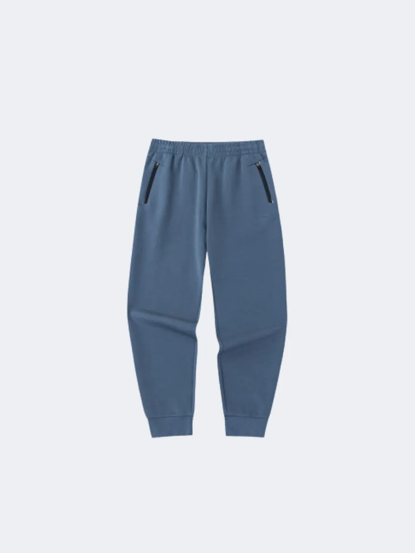 Anta Bar Knit Track Men Training Pant Blue