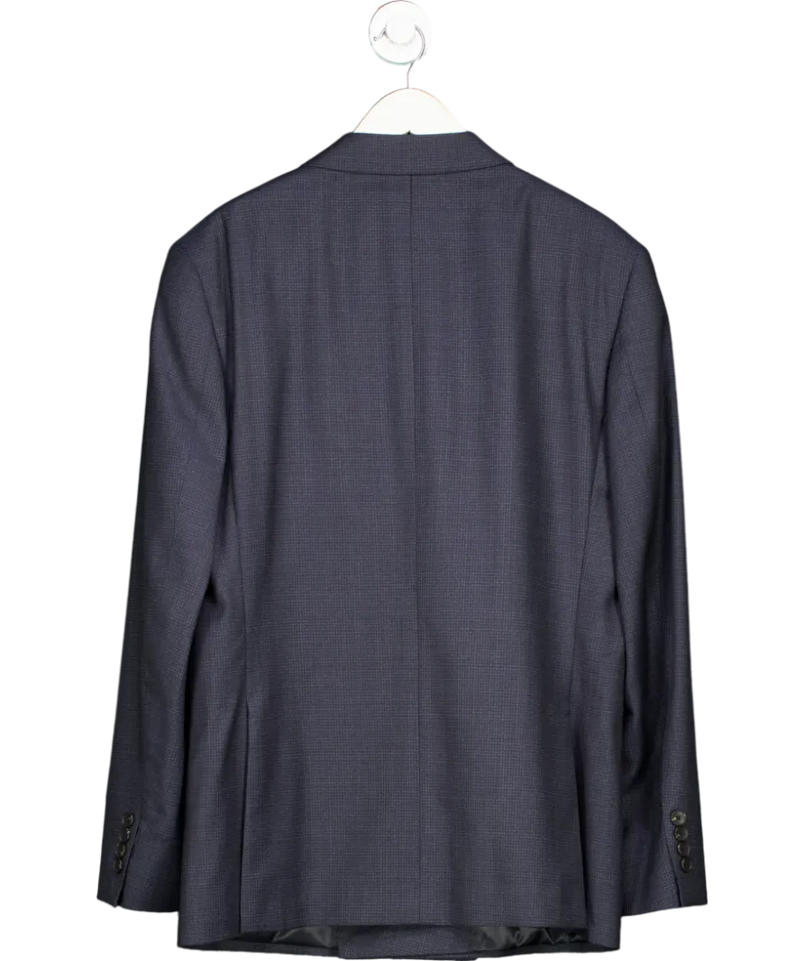 Autograph Blue Rich Wool Blend Suit Blazer UK 40" CHEST