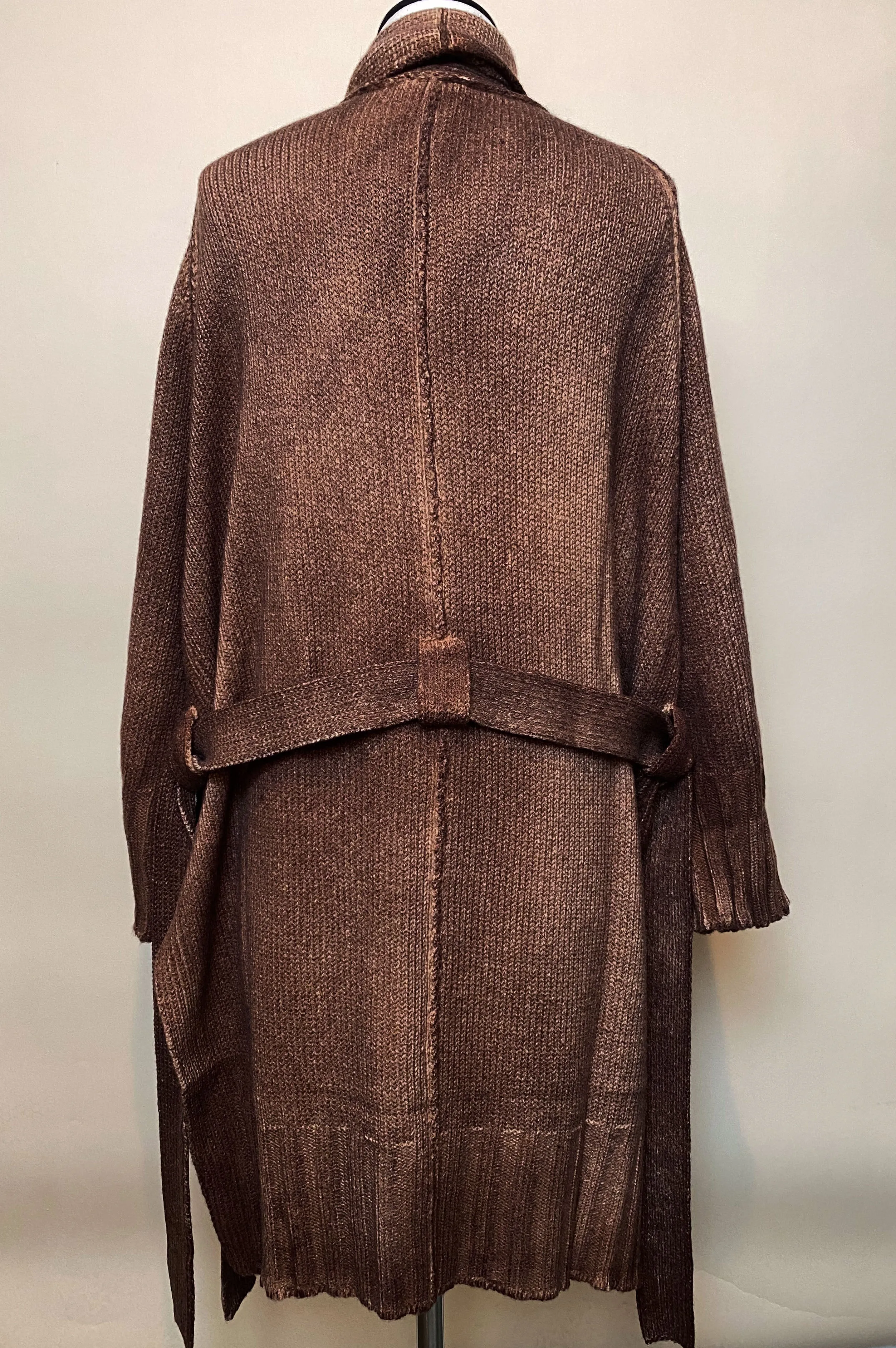 Avant Toi - Atlante V-Neck Eco-Cashmere Wrap Cardigan(X-Small)