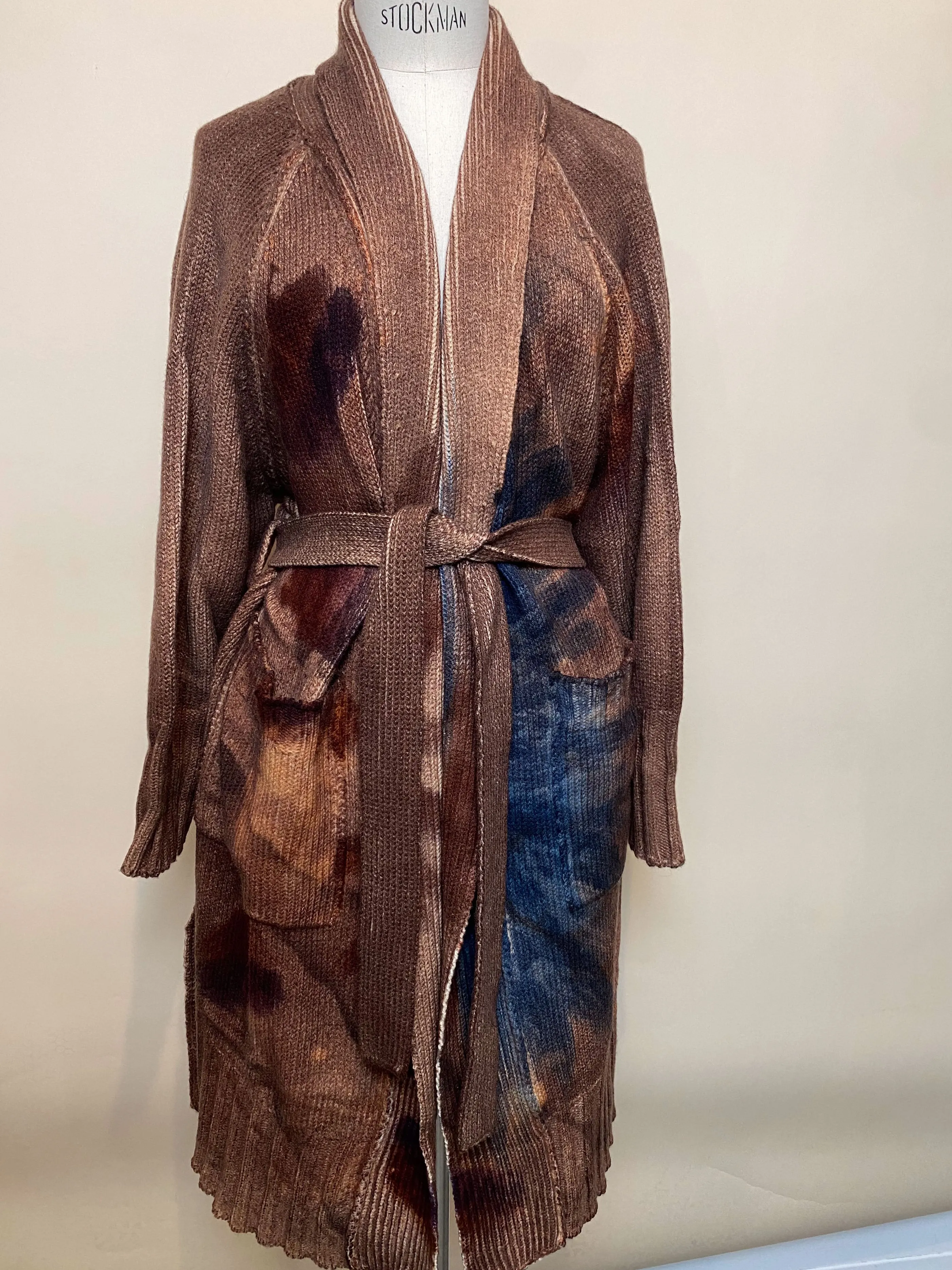 Avant Toi - Atlante V-Neck Eco-Cashmere Wrap Cardigan(X-Small)