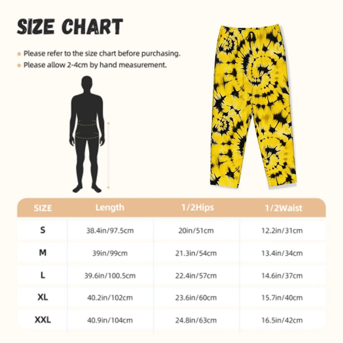 Awesome Tie-Dye Designs, Womens Pajama Pants with Pockets