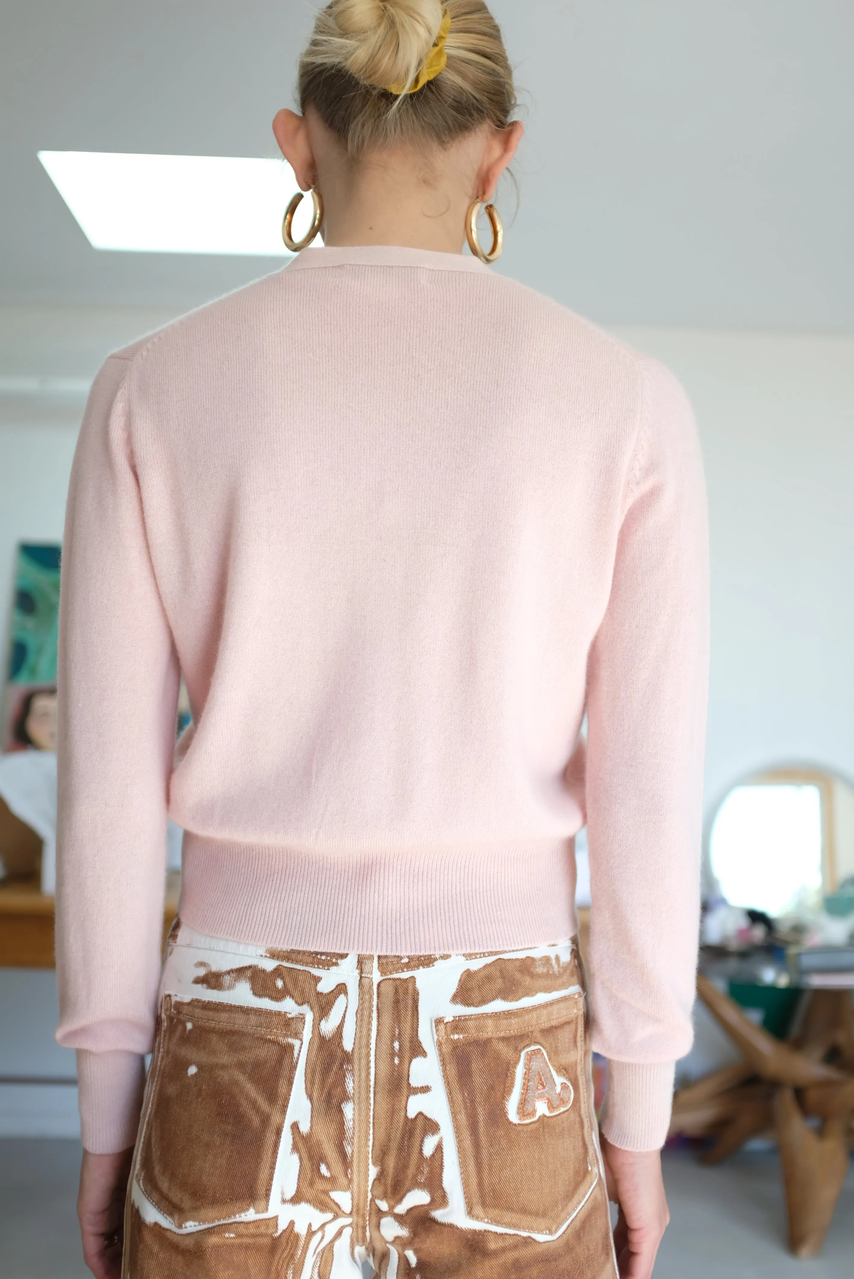 Beklina Cashmere Cardigan Petal