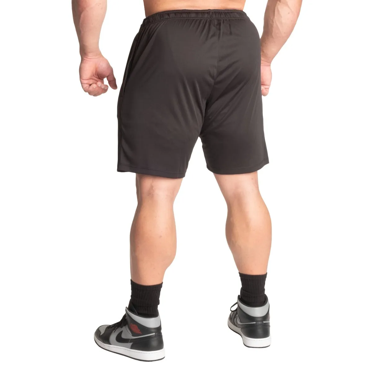 Better Bodies Skull Function Shorts - Black/Flame