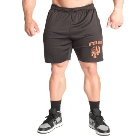 Better Bodies Skull Function Shorts - Black/Flame