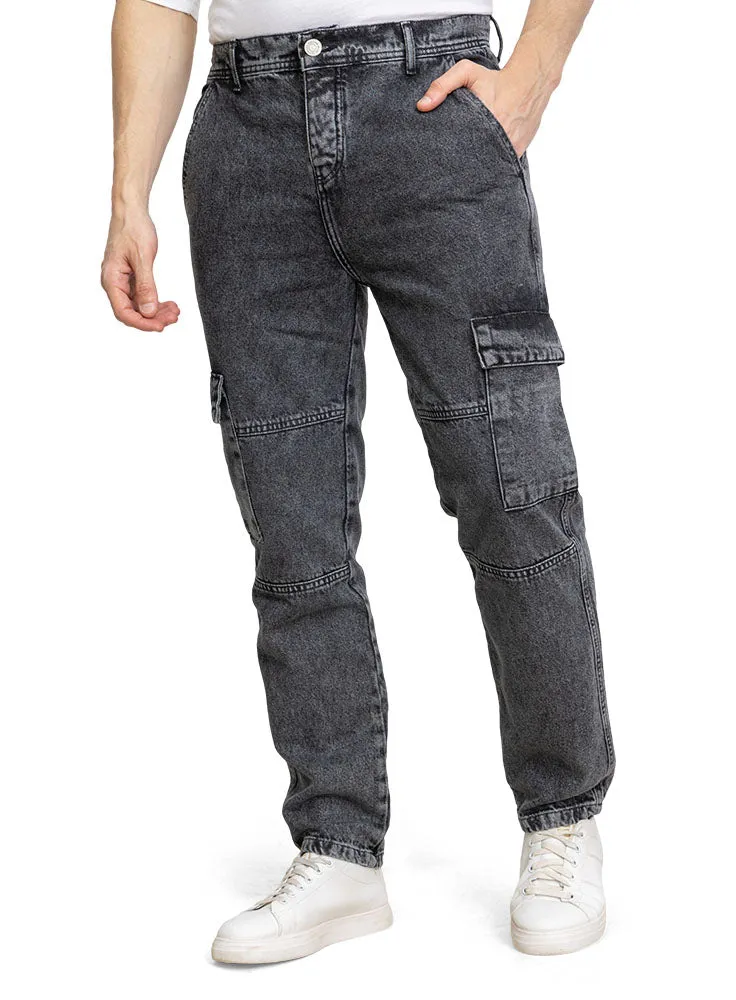 Black 1 Cargo jeans