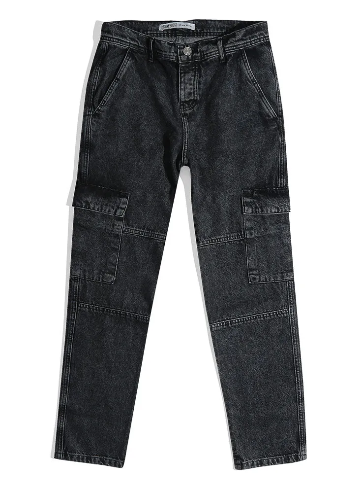Black 1 Cargo jeans