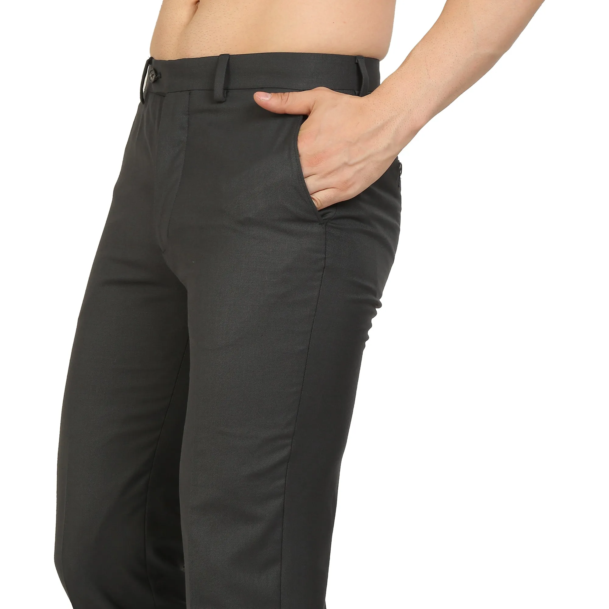 Black Gold Polywool Trouser