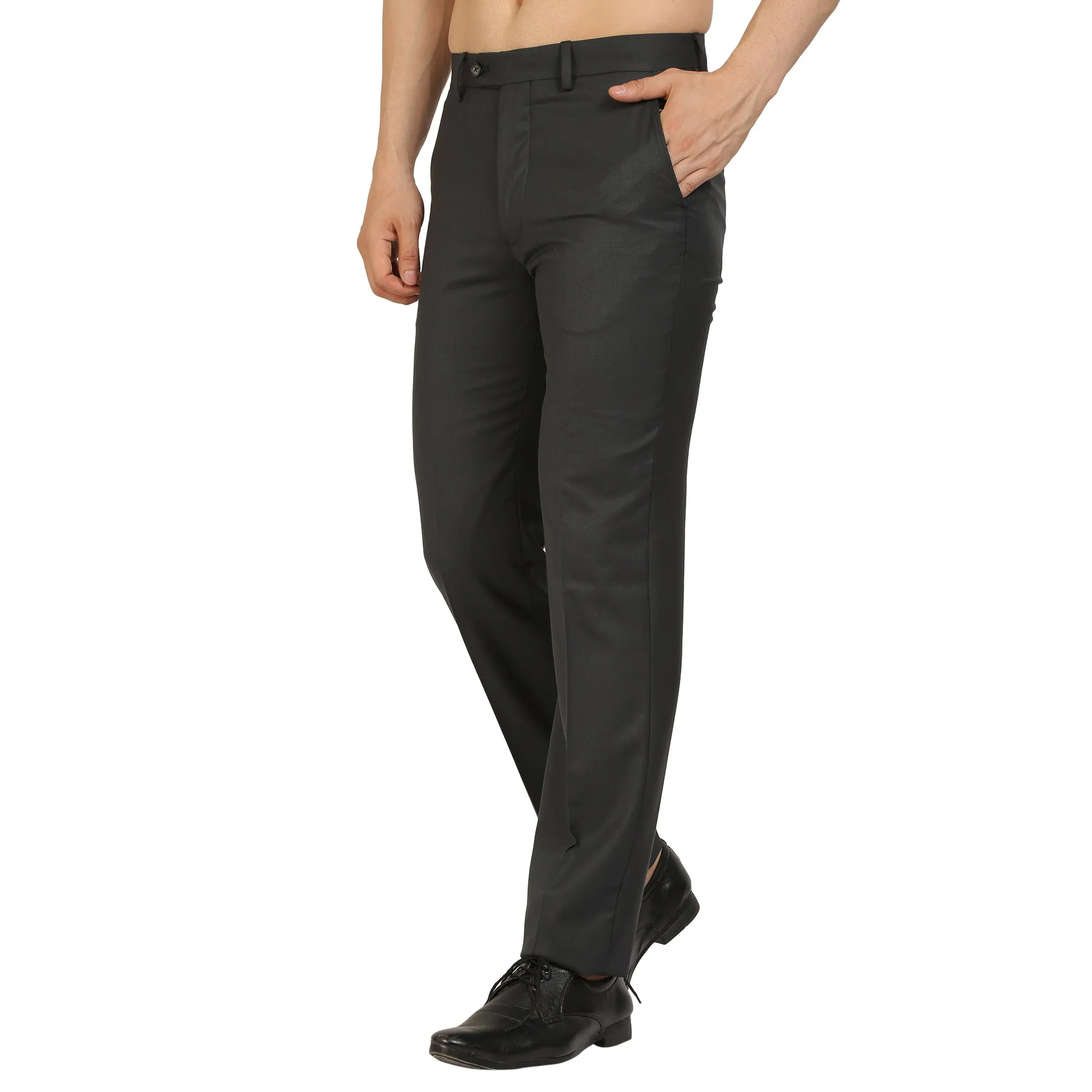 Black Gold Polywool Trouser