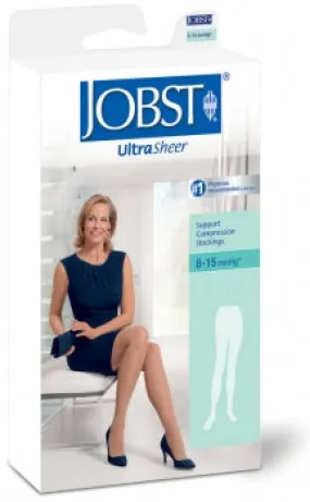 BSN Medical 117238 Jobst Medical Compression Stockings Pantyhose 8-15mmHg, UltraSheer, Standard Length, Sun Bronze Color, Size Medium