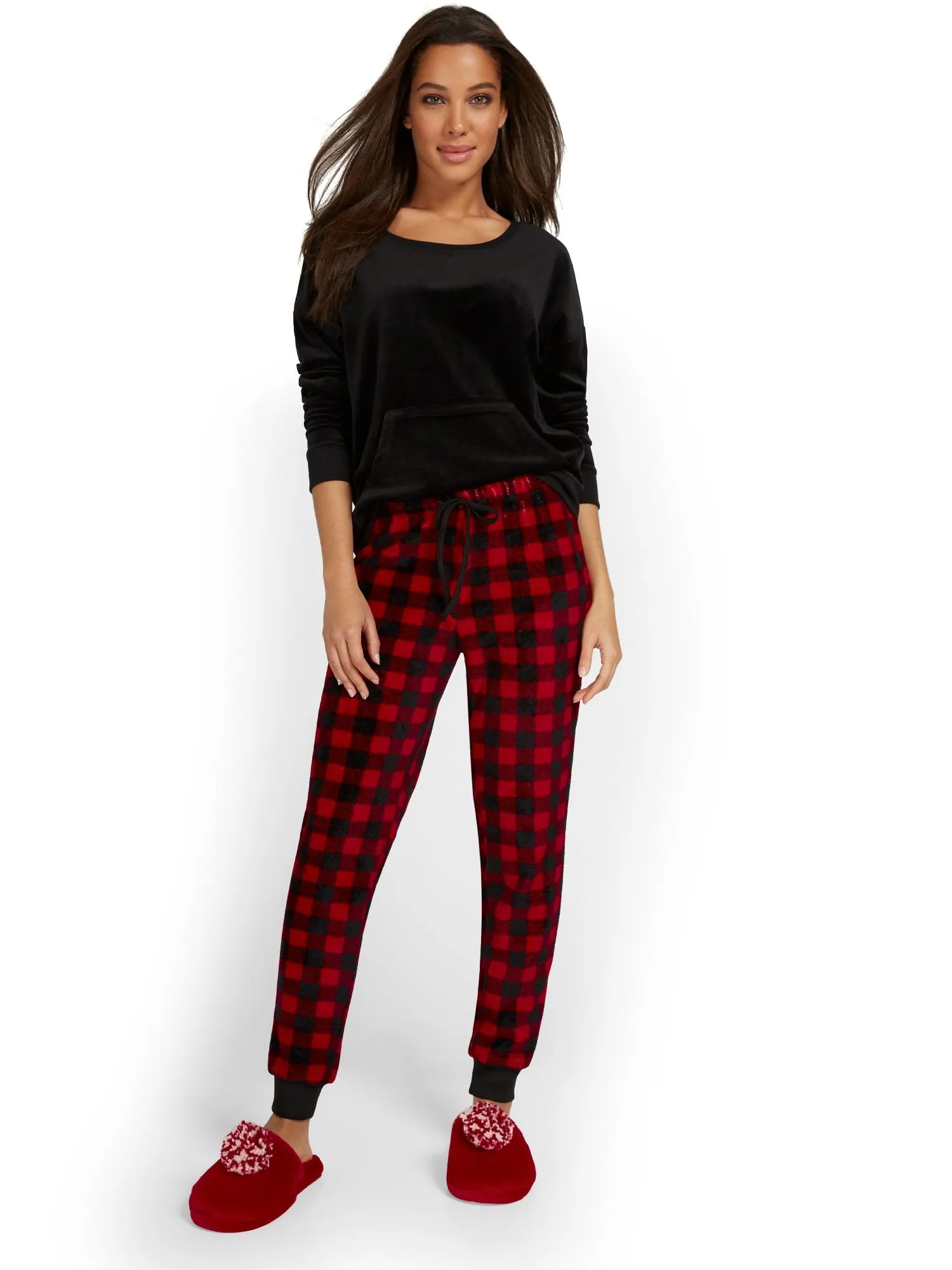 Buffalo Plaid Pajama Pant