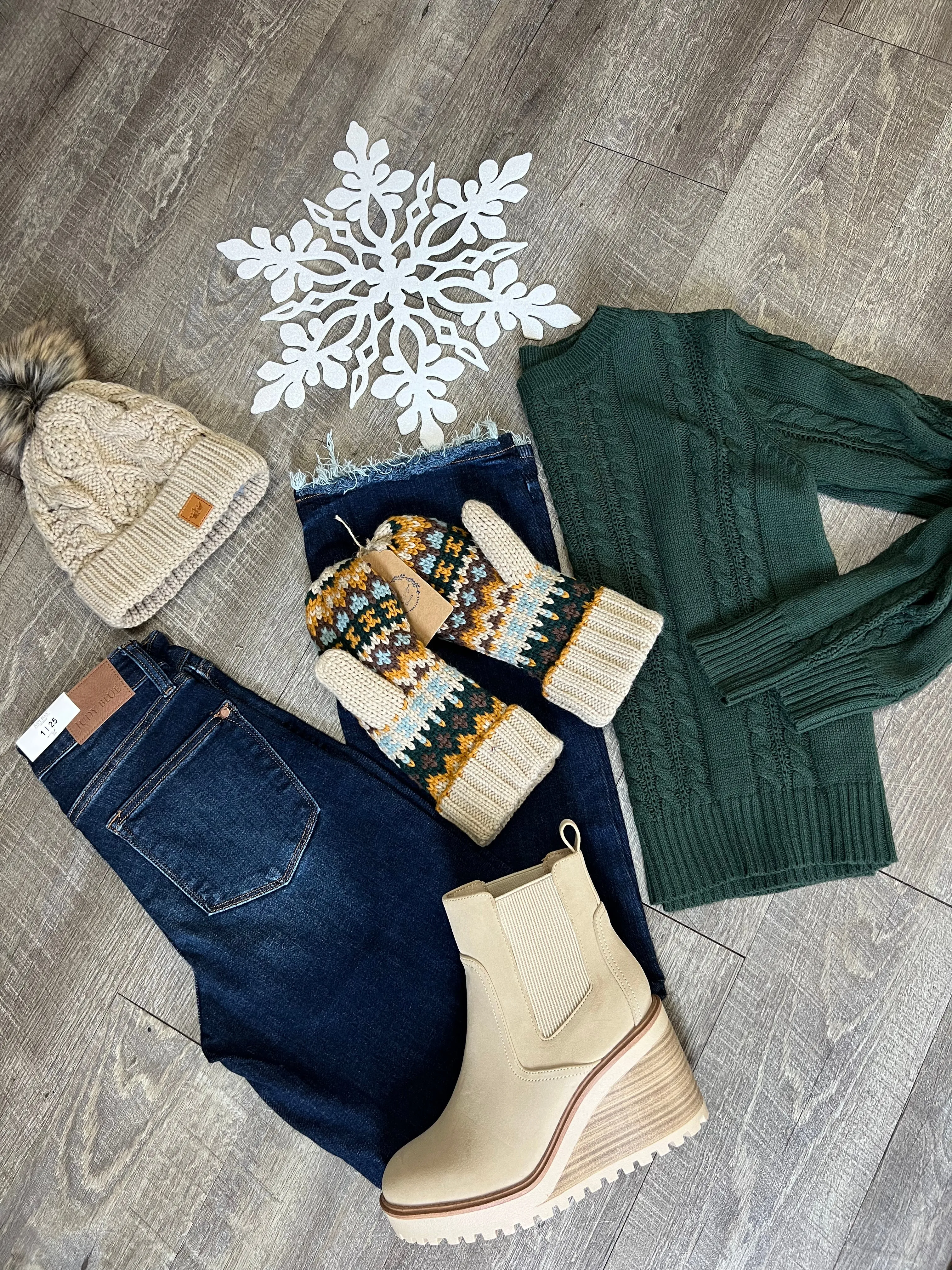 Cable Knit Classic Sweater