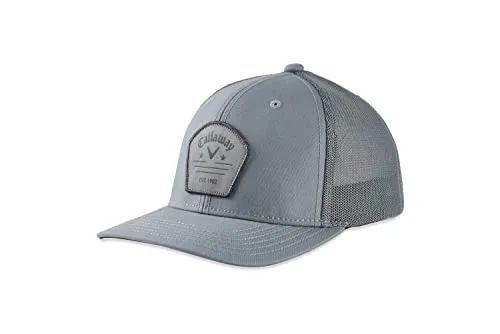Callaway Golf 2022 Trucker Adjustable Hat, Adjustable Size, Gray Color