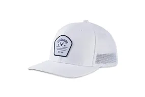 Callaway Golf 2022 Trucker Adjustable Hat, Adjustable Size, White Color