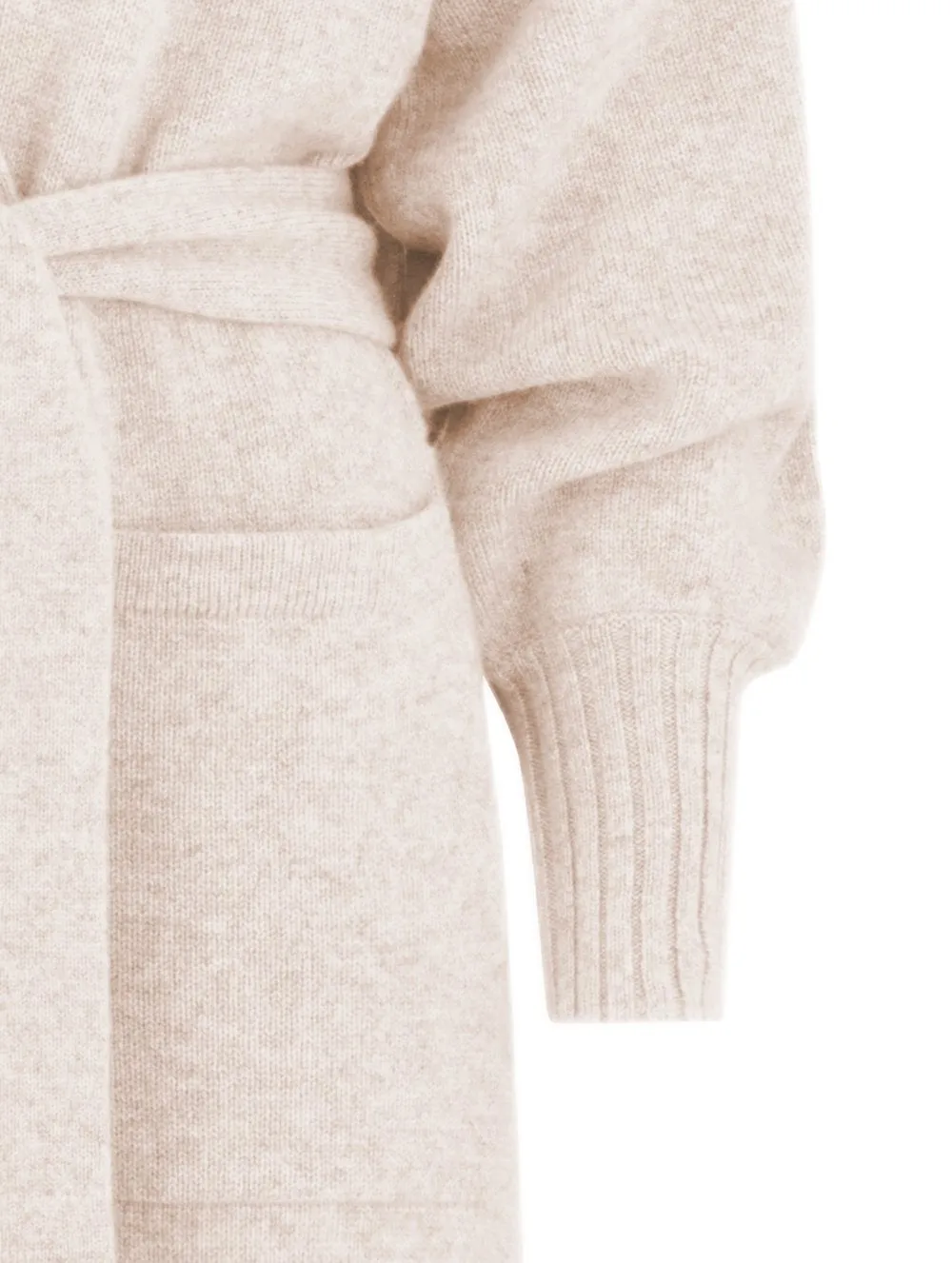 Cashmere coat "Trench" - beige
