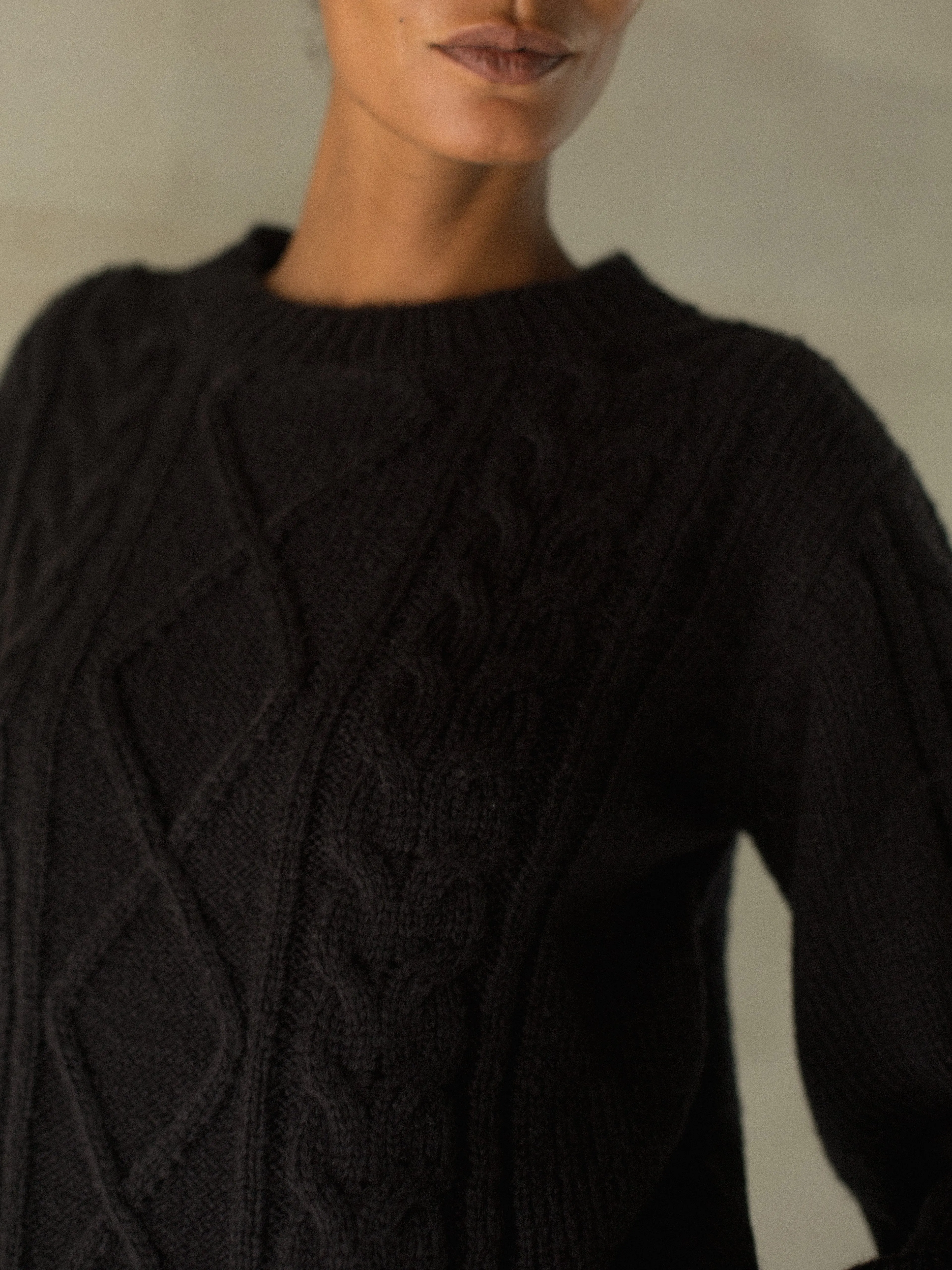 Cecile Cable Sweater