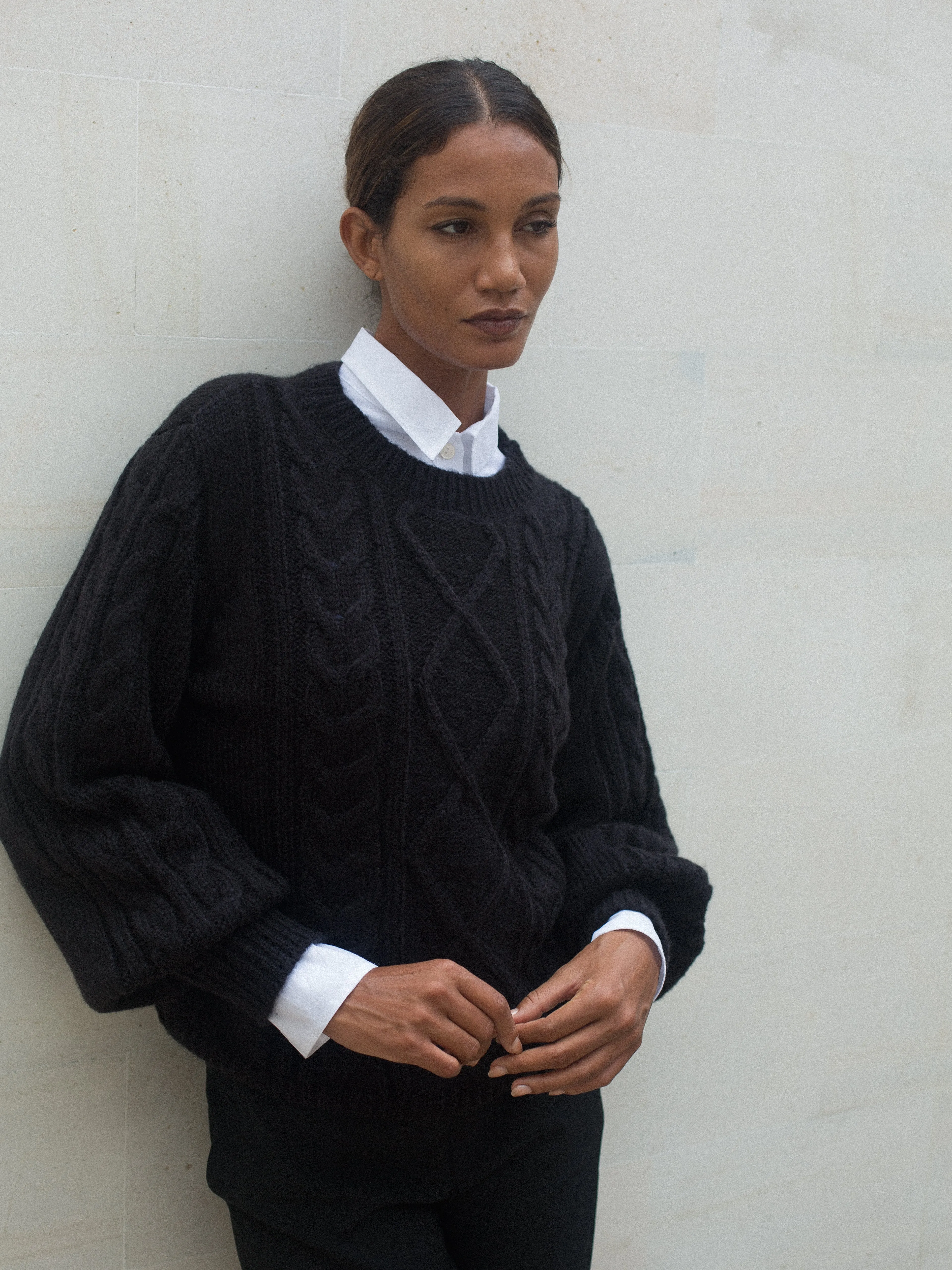 Cecile Cable Sweater