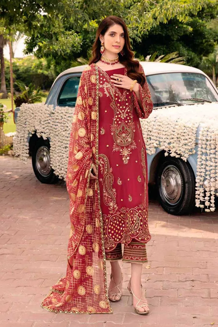 Charizma - CPC 04 Shehnai Premium Embroidered Formal Chiffon Collection Vol 1