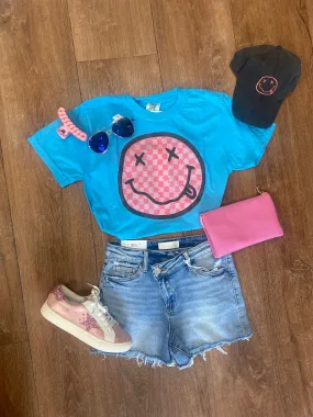 Check Smile Tee