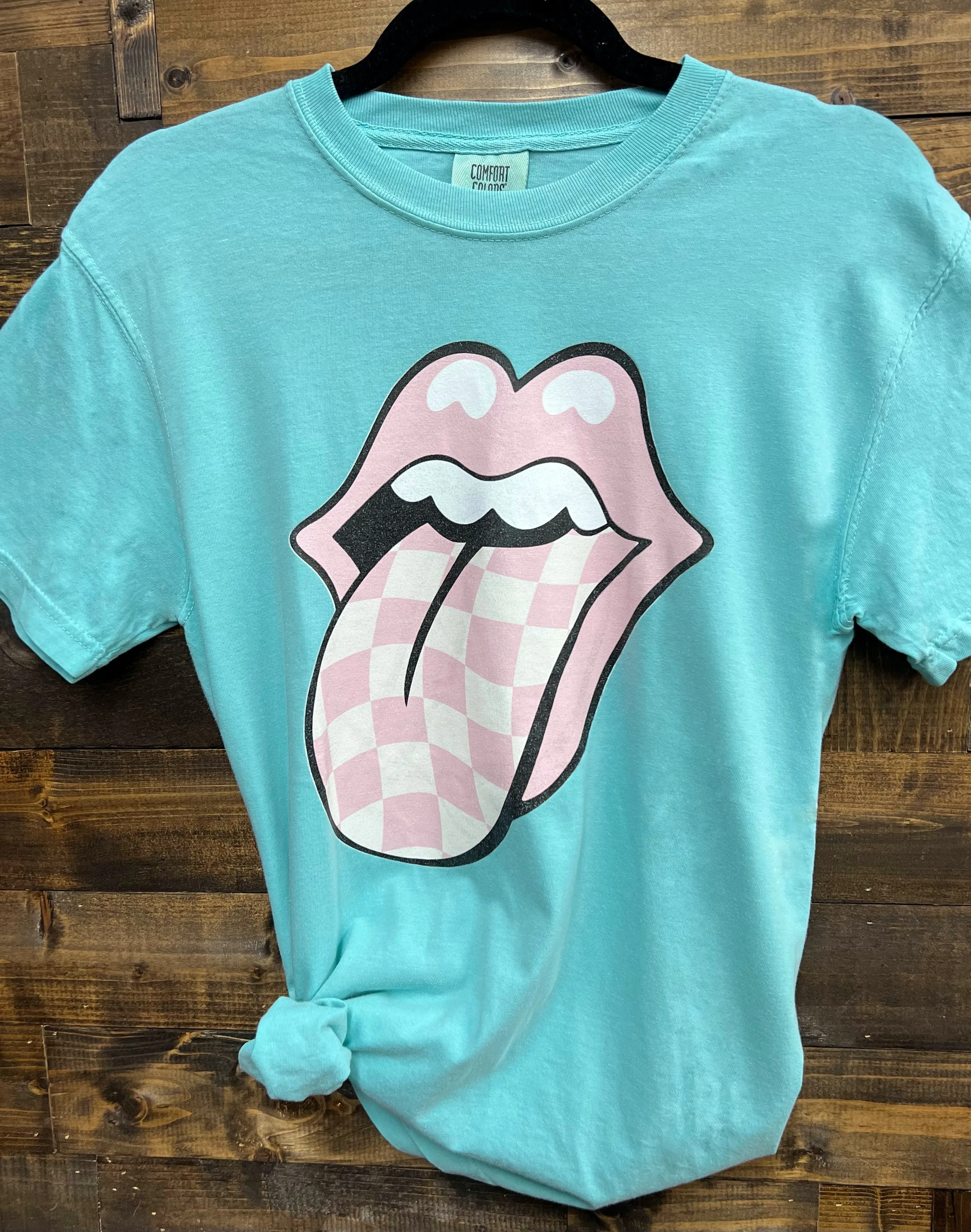 Checkered Tongue Tee