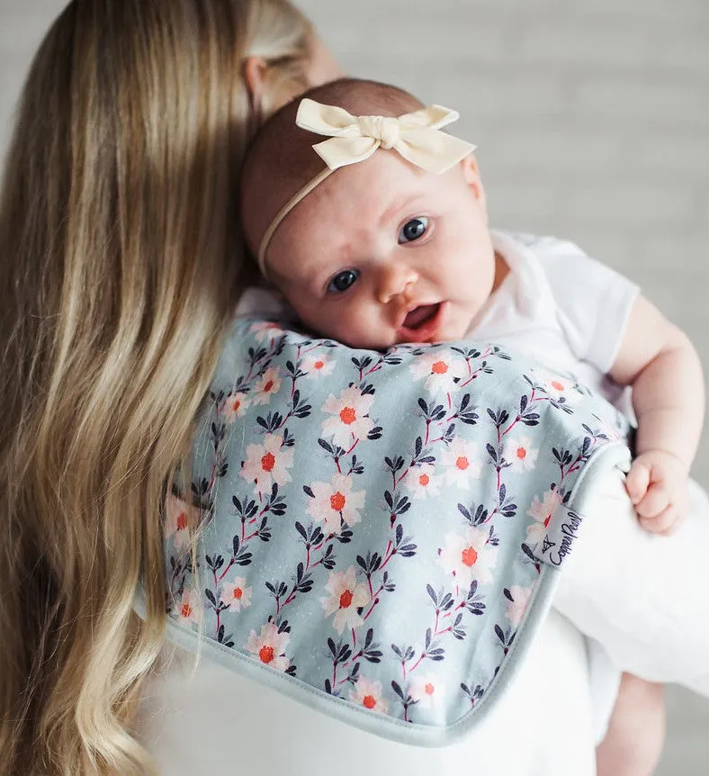 Copper Pearl Morgan Premium Burp Cloth Set