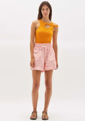 COTTON TWILL SUMMER SHORT LOTUS