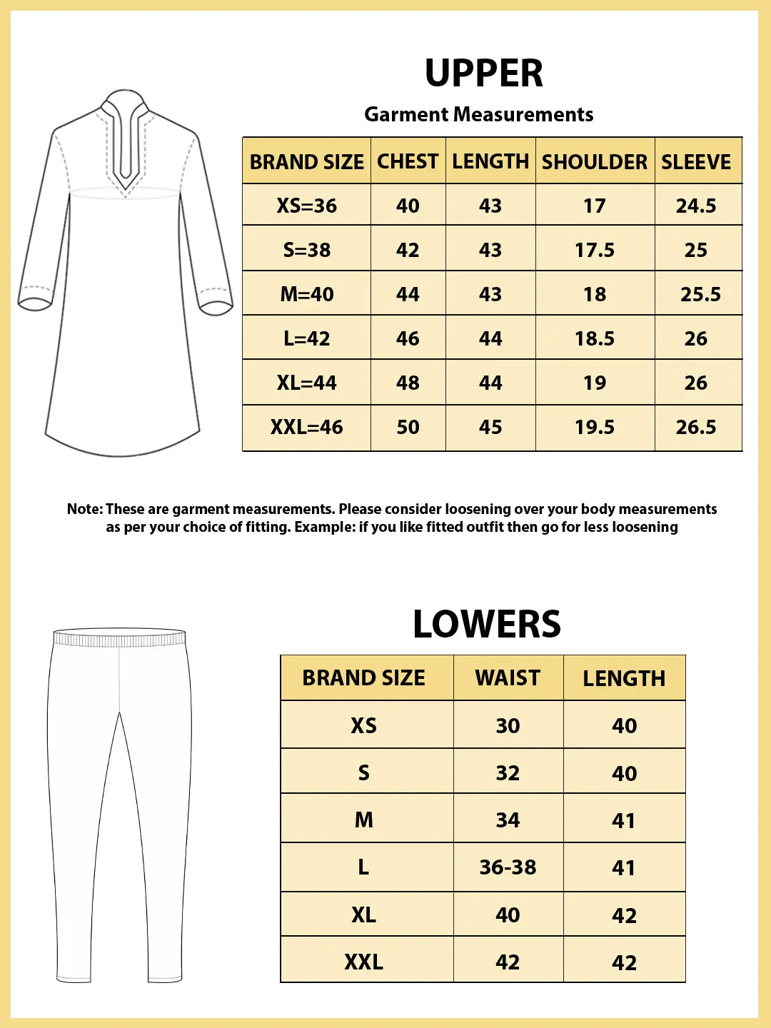 Cream Cotton Silk Pant Pajama