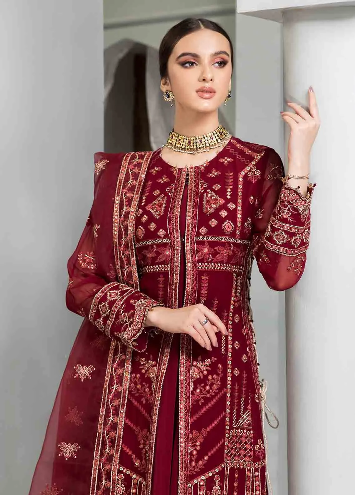 D#09 Alizeh Vasl E Meeras Emb Collection 922