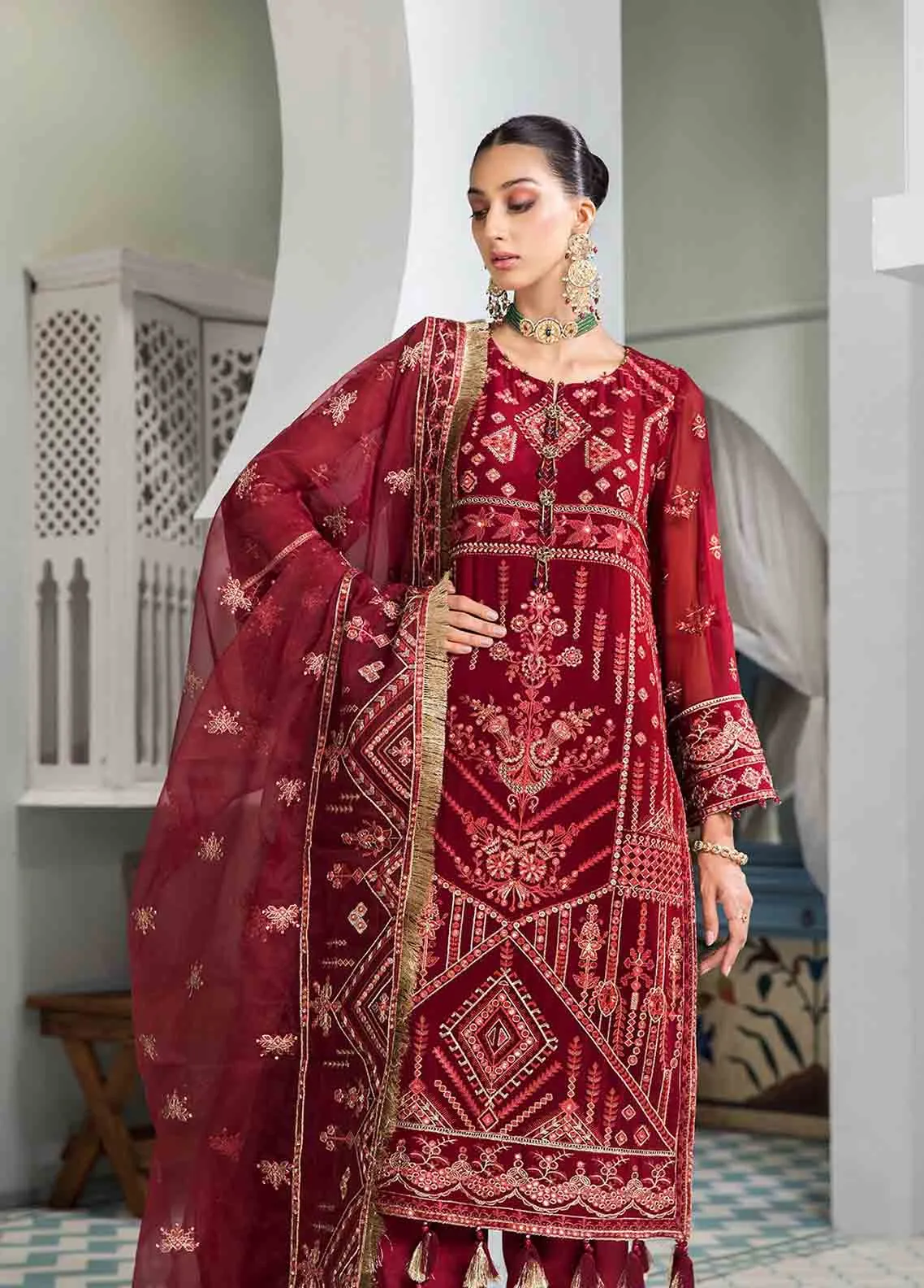 D#09 Alizeh Vasl E Meeras Emb Collection 922