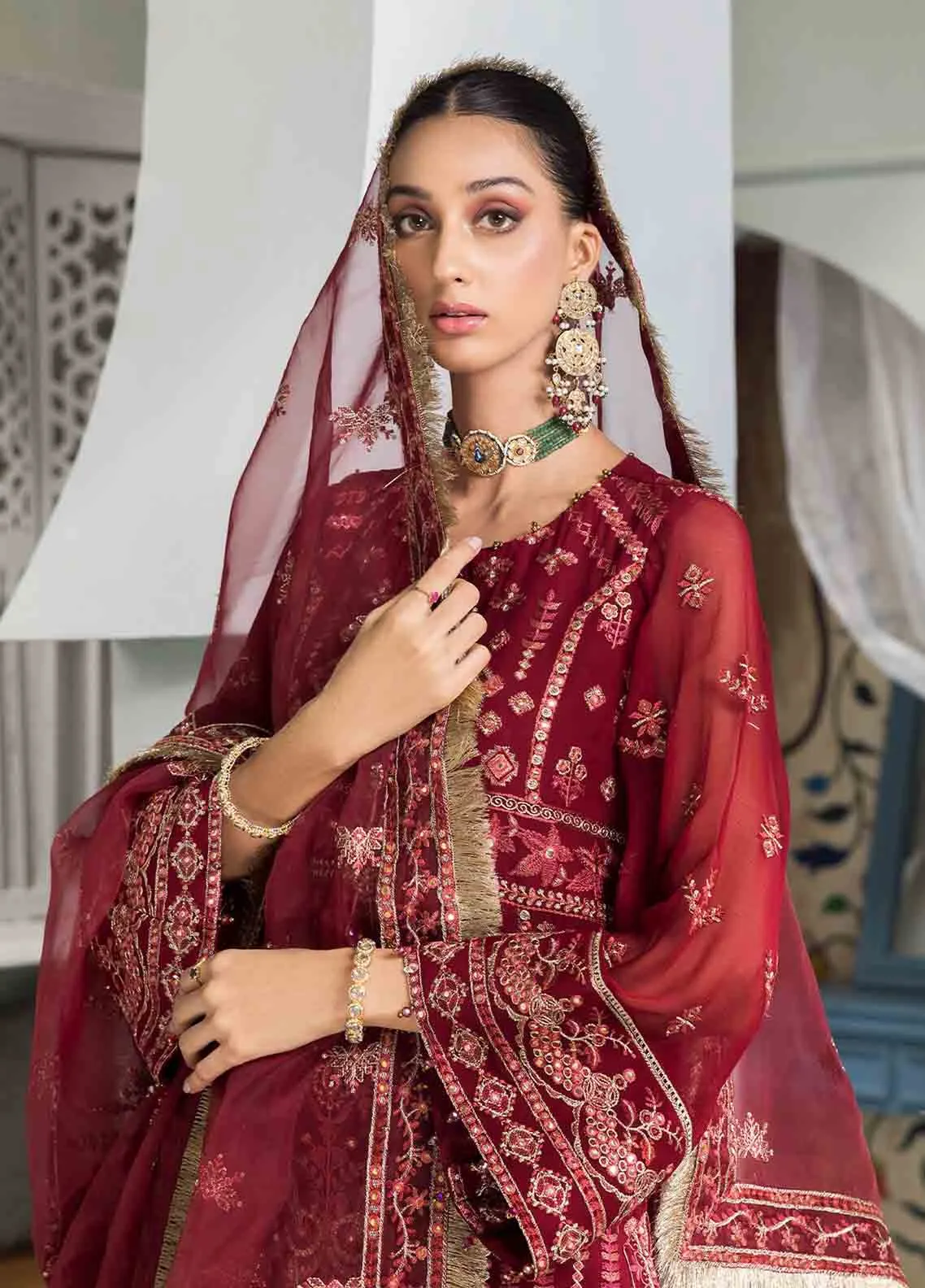 D#09 Alizeh Vasl E Meeras Emb Collection 922