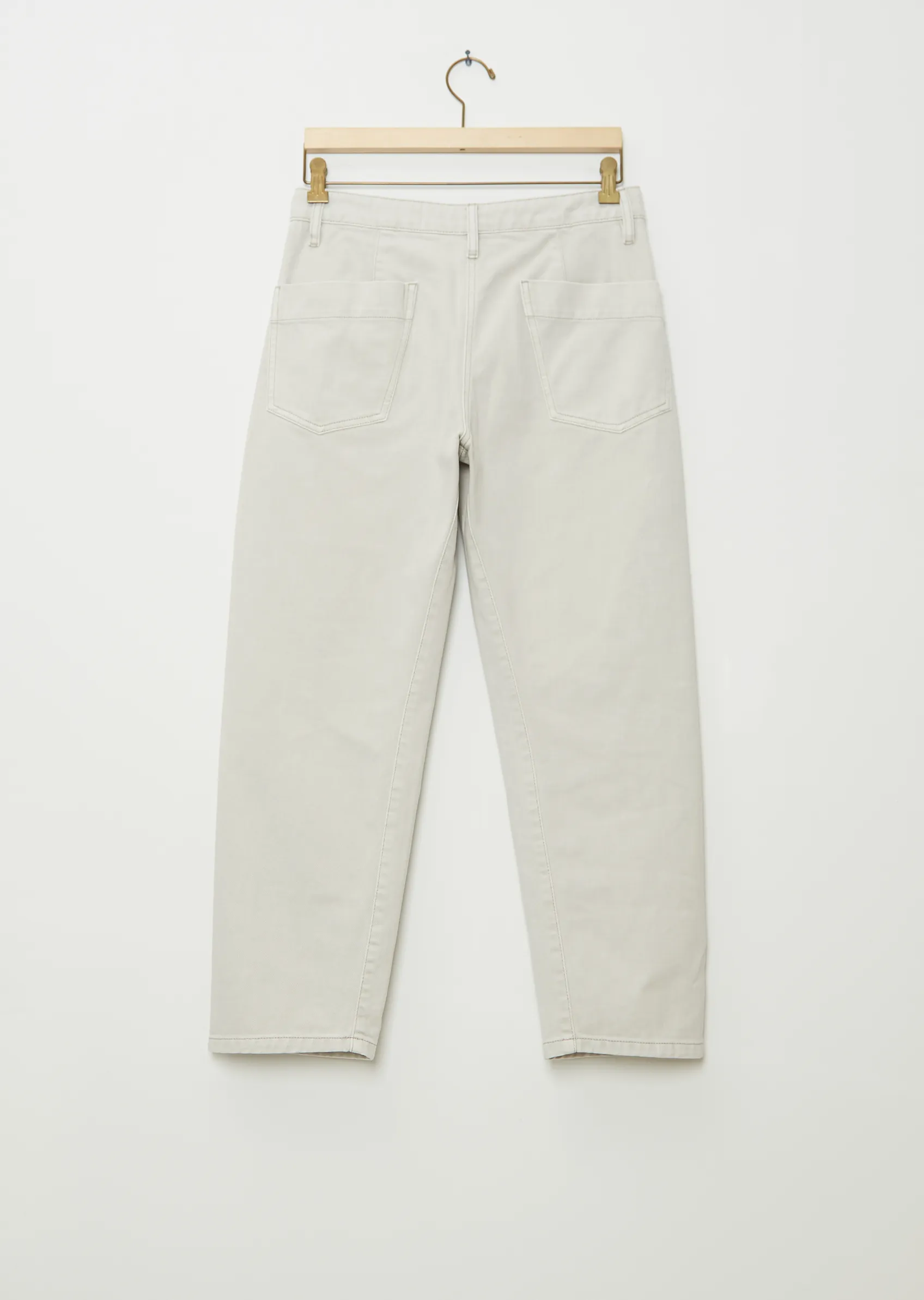 Denim Twisted Pant — Denim Snow Grey