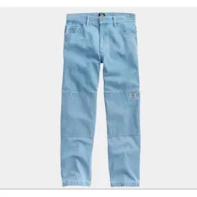 Dickies Skateboarding Double Knee Denim Pants Loose Fit Light Wash