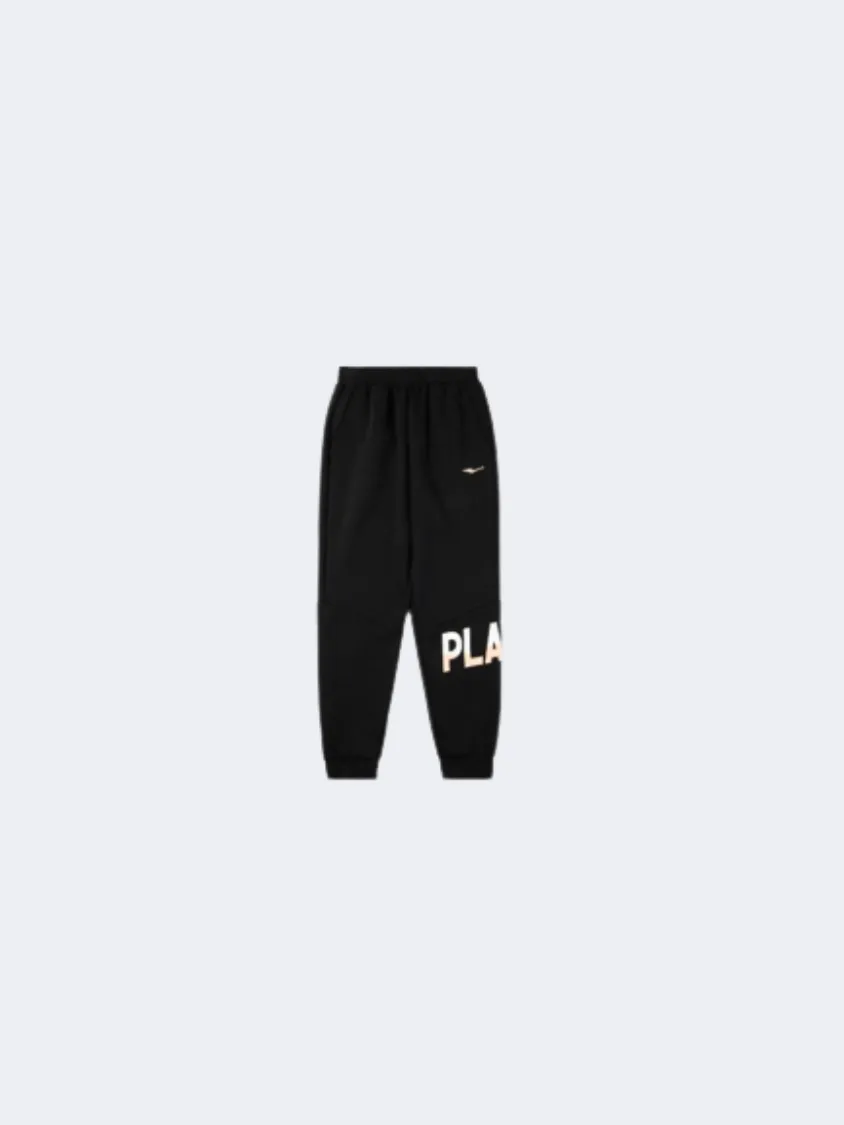 Erke Knitted Kids-Girls Training Pant Black