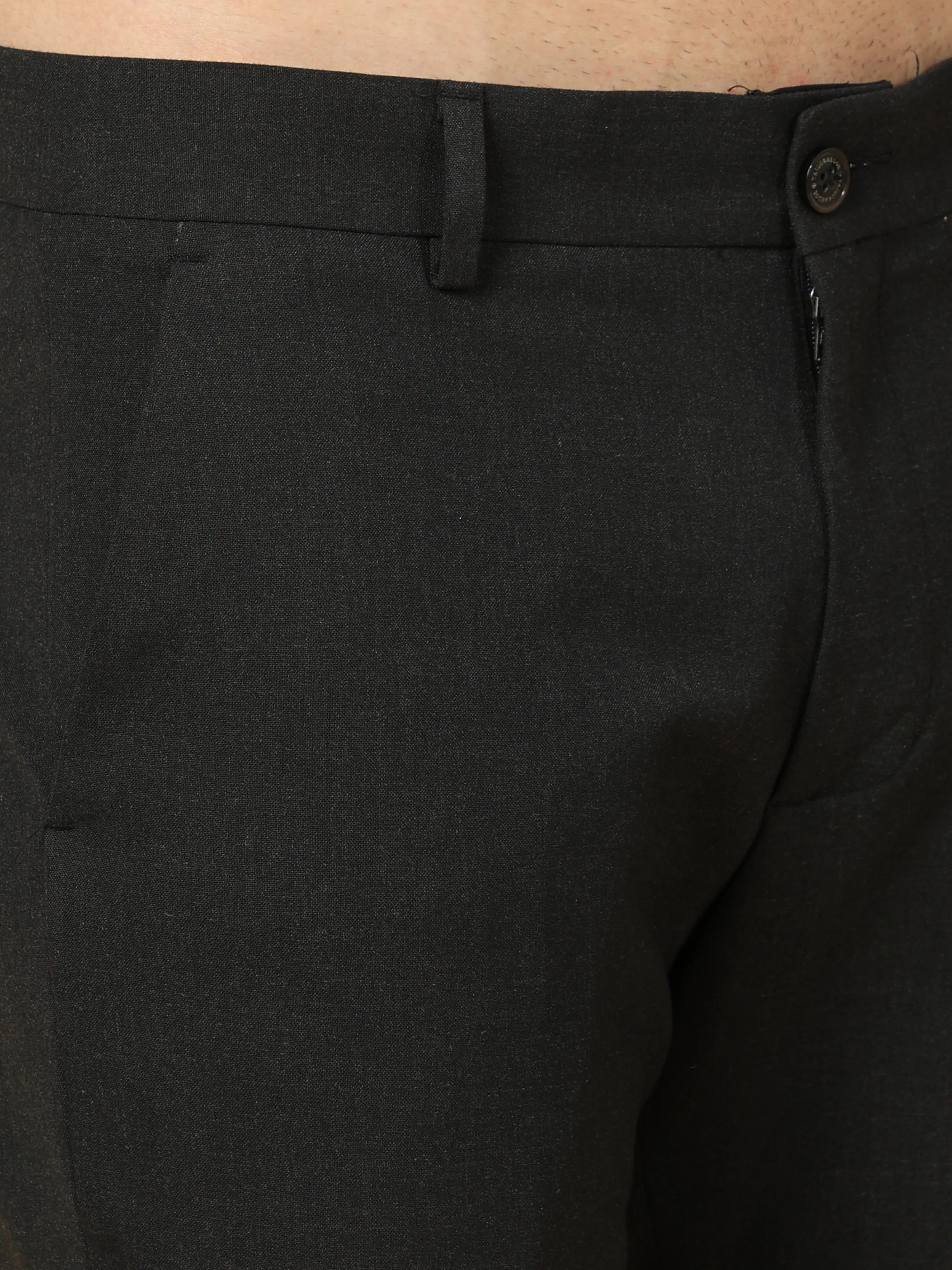 Essential Black Sleek Formal Trouser