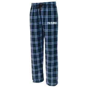 FA Euro New York Pennant Flannel Lifestyle Pajama Pant Navy