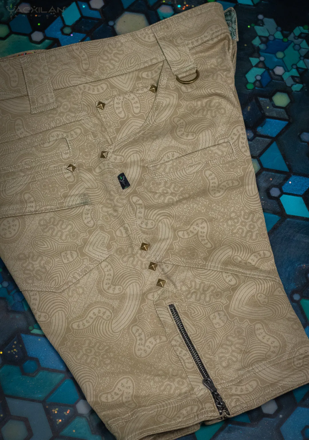 Flying Short Men / Cotton Printed - SAND MYCELIUM Atlantis