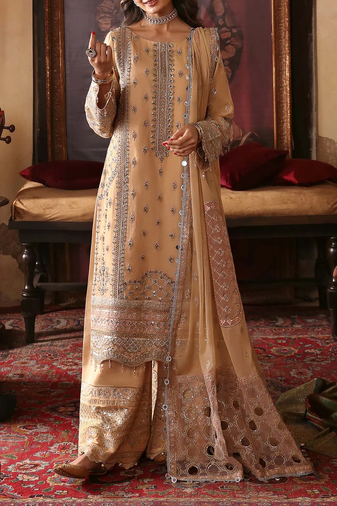Ghazal by Emaan Adeel Unstitched 3 Piece Luxury Formals Collection'2024-GH-09